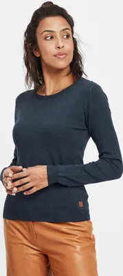 Produktbild von OXMO OXEdda Damen Strickpullover Feinstrick Pullover mit Rundhalsausschnitt