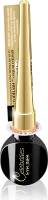 Produktbild von Eveline Cosmetics Starline Flüssiger Eyeliner Schwarz, wasserfest, 4ml