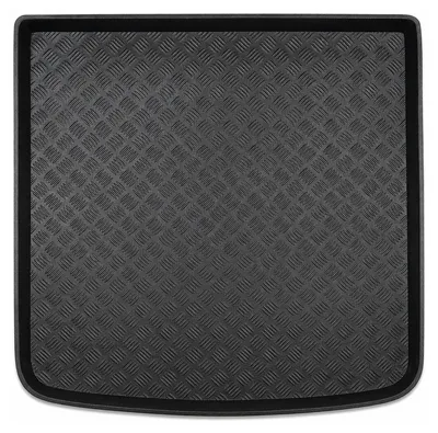 Zdjęcie produktu dla Mata do bagażnika do Audi A4 B9 2015-2024 (kombi, koło dojazdowe) – czarne, dopasowane