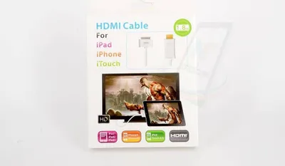 Immagine prodotto di Apple iPad iPhone iTouch da 30 pin a hdmi kabel Bianco