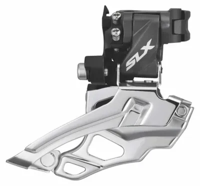 Produktbild von Fahrrad Umwerfer Shimano SLX FD-M676 66-69 Down Swing Dual Pull 2x10 Dyna-Sys