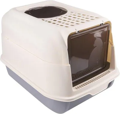 Produktbild von Famanu Katzenklo wasserdicht und kippsicher - 50 x 35 x 24 cm