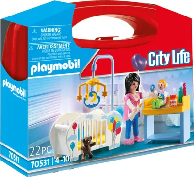 Image de PLAYMOBIL - 70531 - Sac pour la chambre de bébé