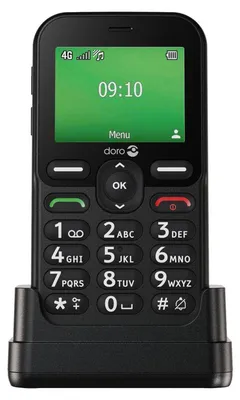 Produktbild von Doro Leva E10, Großtastenhandy, 4G, schwarz