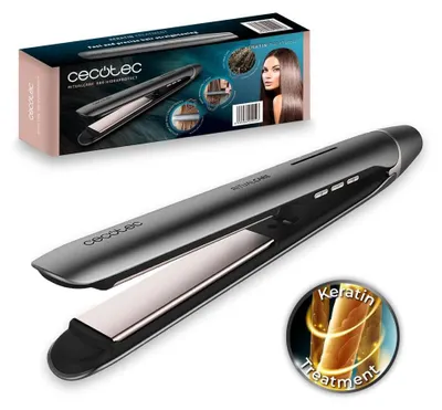 Productafbeelding van Cecotec Bamba RitualCare 880 Hidraprotect, stijltang, warmteinstellingen, knoppen, geschikt voor alle haartypes, 160 °C, 220 °C
