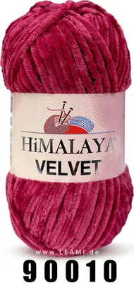 Produktbild von Himalaya VELVET (100g/120m) 90010 himbeere