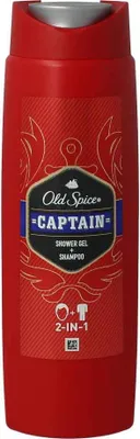 Obrázek produktu pro Sprchový gel na tělo a vlasy Captain (Shower Gel + Shampoo) 250 ml