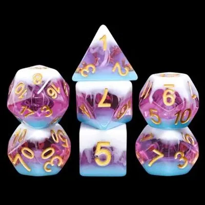 Image de Jeu de dés Foam Brain Games pour jeux de rôle - coloré et unique