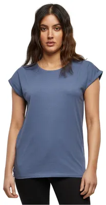 Produktbild von Build Your Brand Damen T-Shirt Ladies Extended Shoulder Tee, lang geschnittenes