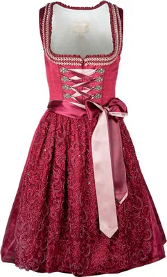 Produktbild von Dirndl Flamenda 60er Länge rot 36