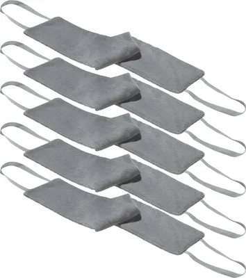 Produktbild von Erwin Müller Waschgurt 5er-Pack grau 75x15 cm