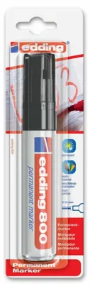 Produktbild von edding Permanentmarker 800 schwarz 4-12mm Blister