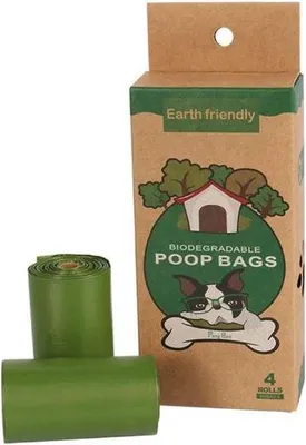 Obrázok produktu pre Terra Amica POOP BAGS sacchetti per escrementi di cane 4 rotoli