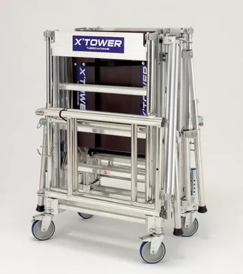 Image de Échafaudage télescopique TUBESCA X'Tower - Hauteur 4,80 m avec plancher - 22405530