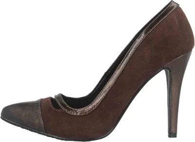 Produktbild von Andres Machado High Heels in Übergrößen Braun AM5531 Ante Marron große Damenschuhe