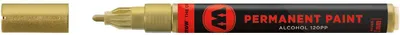 Produktbild von Molotow Marker Permanent Paint 120PP Alcohol, 2 mm, Nr. 401, gold