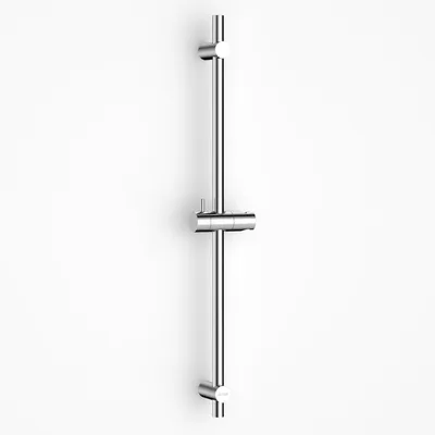 Obrázek produktu pro Sprchová tyč z nerezové oceli, délka 70 cm, nastavitelná, s držákem sprchové hlavice, chromovaná