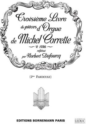 Produktbild von Troisième livre d'orgue vol.2
