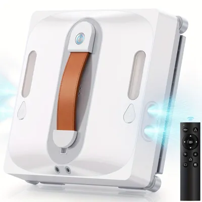 Image de Raamrobot - Robot pour nettoyer les fenêtres - Nettoyeur de vitres - Lave-vitres électrique - Nettoyeur de vitres