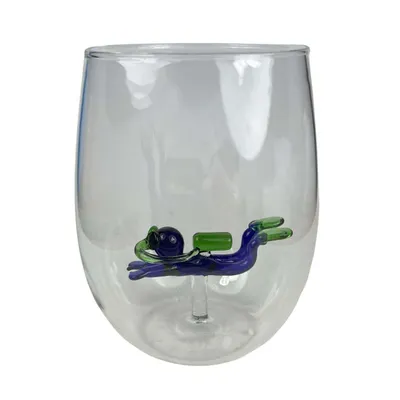 Image de Verre de plongée en verre soufflé à la bouche