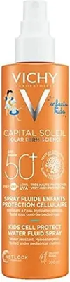 Obrázek produktu pro Dětský sprej na opalování SPF 50+ Capital Soleil (Kids Cell Protect Water Fluid Spray) 200 ml