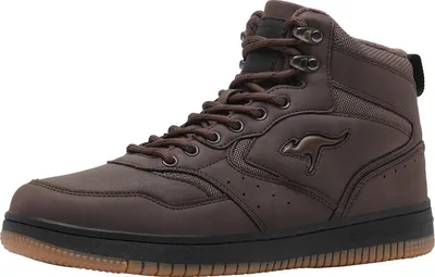 Produktbild von KangaROOS K-Watch Bliz High-Top Herren Sneaker Schuhe Warmfutter 81173 braun , Schuhgröße:40 EU