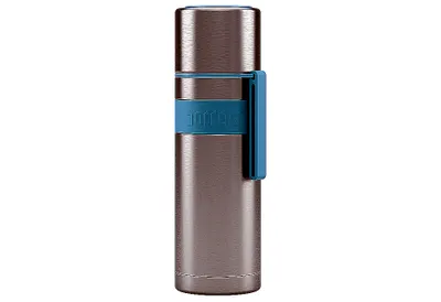 Produktbild von Boddels Isolierflasche HEET 0,5l türkisblau, 0,5 l, Grau, Türkis, Polypropylen (PP), Silikon, Edelstahl, 12 h, 24 h, Silikon