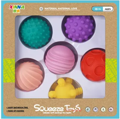 Image de Jeu de balles sensorielles 6 pièces