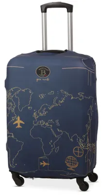 Produktbild von Kofferhülle für Reisekoffer BERTOO - World M
