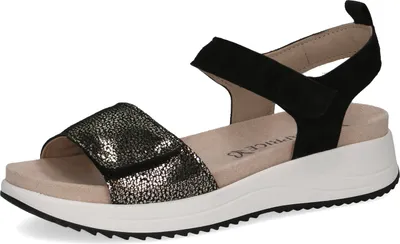 Produktbild von Caprice Sandale - Schwarz Combi Leder : 37 : Normal Größe: 37 Weite: Normal