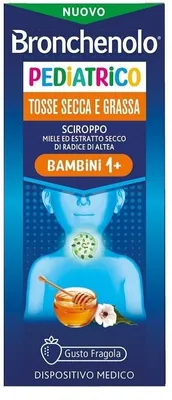 Immagine prodotto di Bronchenolo Sciroppo Pediatrico 120 Ml