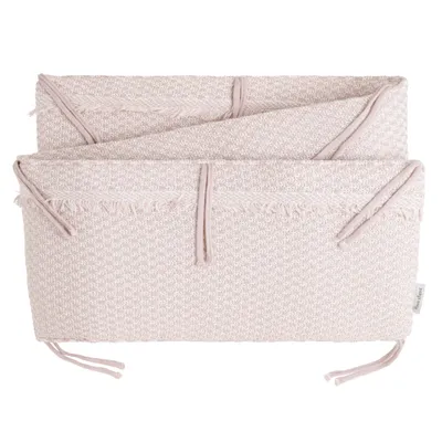 Produktbild von Baby's Only Bett/laufgitter Nestchen Happiness - Alt Rosa/Ecru - 30x180 cm