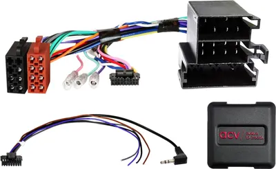 Produktbild von Lenkradfernbedienung Adapter passend für Mercedes C-Klasse 2000-2004 ISO/10Pin Multilead