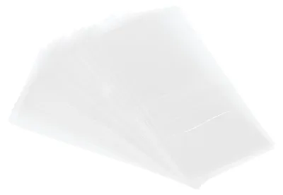 Schrumpfschlauch-Bänder 400 Stück 69x35 mm transparent