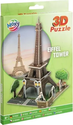 Produktbild von GRAFIX 3D-Puzzle Eiffelturm 28 dlks