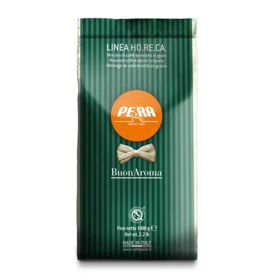Zdjęcie produktu dla Kawa ziarnista Pera Buon Aroma włoska kawa mieszana arabica robusta 1 kg
