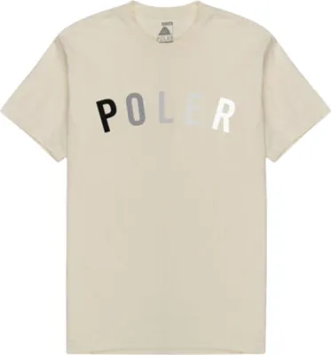 Productafbeelding van Heren T-shirt van Poler State, beige katoen, maat XL