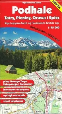 Immagine prodotto di Gauss Mapa turystyczna Podhale, Pieniny, Orawa i Spisz 1:75 000