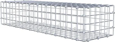 Produktbild von Gabione 100 cm x 20 cm x 30 cm (L x H x T), Maschenweite 5 x 5 cm, Spiralring