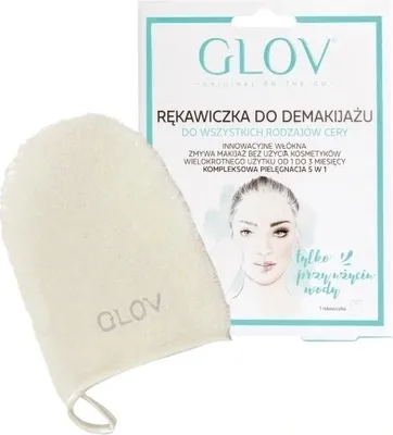 Produktbild von GLOV_On-The-Go Mekeup Remover rękawiczka do demakijażu Classic Ivory