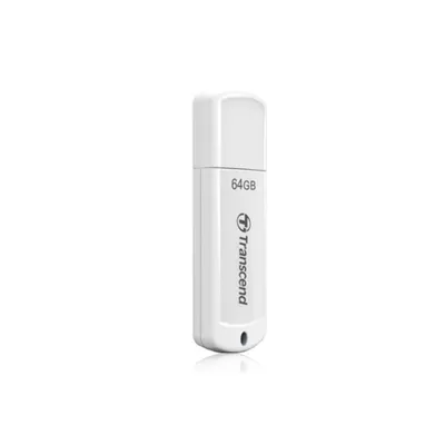 Produktbild von Transcend JetFlash 370 - USB-Flash-Laufwerk - 64 GB - USB 2.0 - weiß