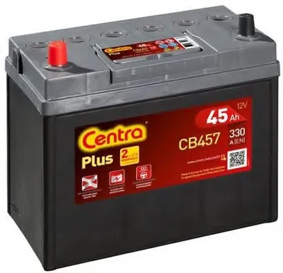 Produktbild von CENTRA Plus Starterbatterie 12V 45Ah 330A/EN B24 Batterie