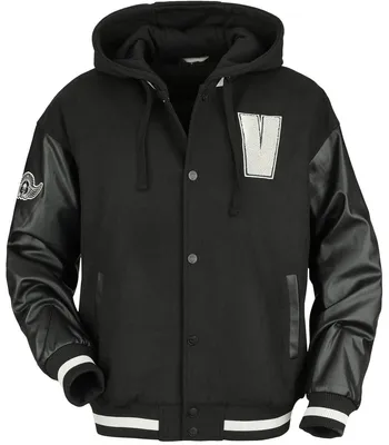 Produktbild von Volbeat Collegejacke Herren EMP Signature Collection schwarz/grau L