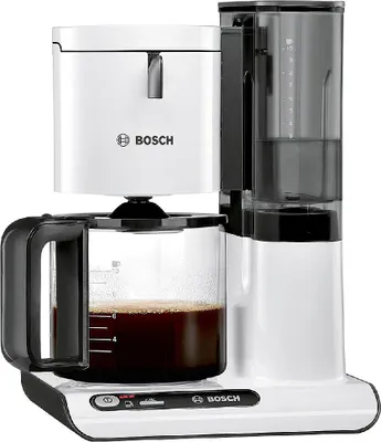 Produktbild von BOSCH Kaffeemaschine TKA8011 Glas Styline weiß/anthrazit