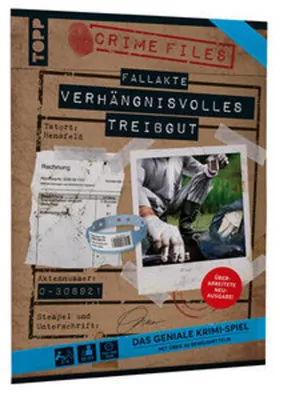 Produktbild von Crime Files - Fallakte: Verhängnisvolles Treibgut - Das geniale Krimispiel mit über 30 Beweismitteln