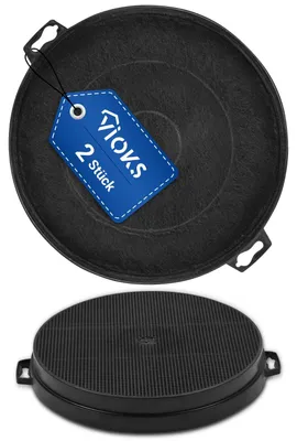 Produktbild von VIOKS 2x Kohlefilter 210mm Dunstabzugshaube Ersatz für Bosch 00353121 – Größe 2 Stück
