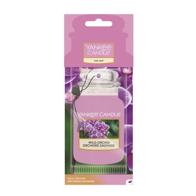Produktbild von Yankee Candle Wild Orchid, Hängende Lufterfrischer, Pink, Blumig, Tropisch, Escape to a lush tropical paradise that's equal parts intoxicating florals and sweet, ripe fruit., 28 Tag(e), 78 mm