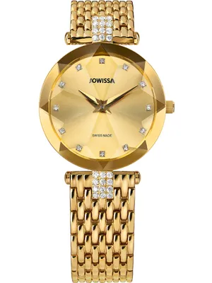 Produktbild von JOWISSA J5.629.M Damen-Armbanduhr, Edelstahl-Gehäuse, Metall-Armband