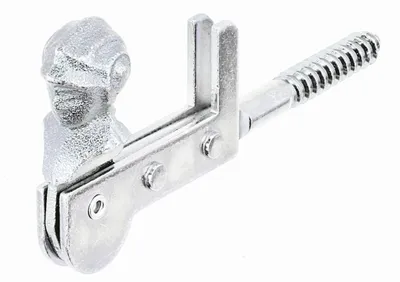 Produktbild von Alberts Fensterladen-Feststeller Frauenkopf, zum Einschrauben dickschichtpassiviert 115 mm