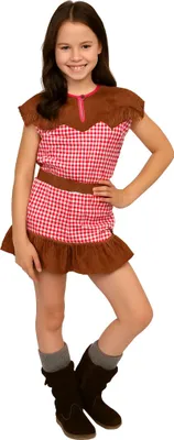 Cowgirl Kostüm Wyonna für Kinder von Vorne